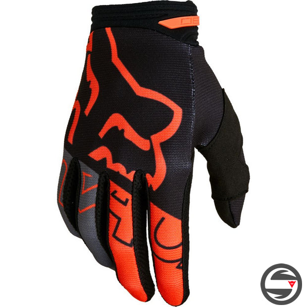 28156-016 180 SKEW BLACK ORANGE GLOVE