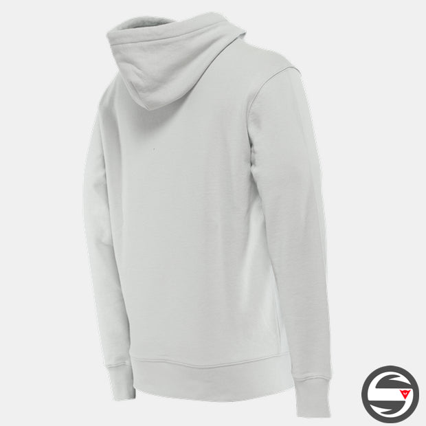 DAINESE FADE HOODIE 38G GLACIER GRAY DARK GRAY RED