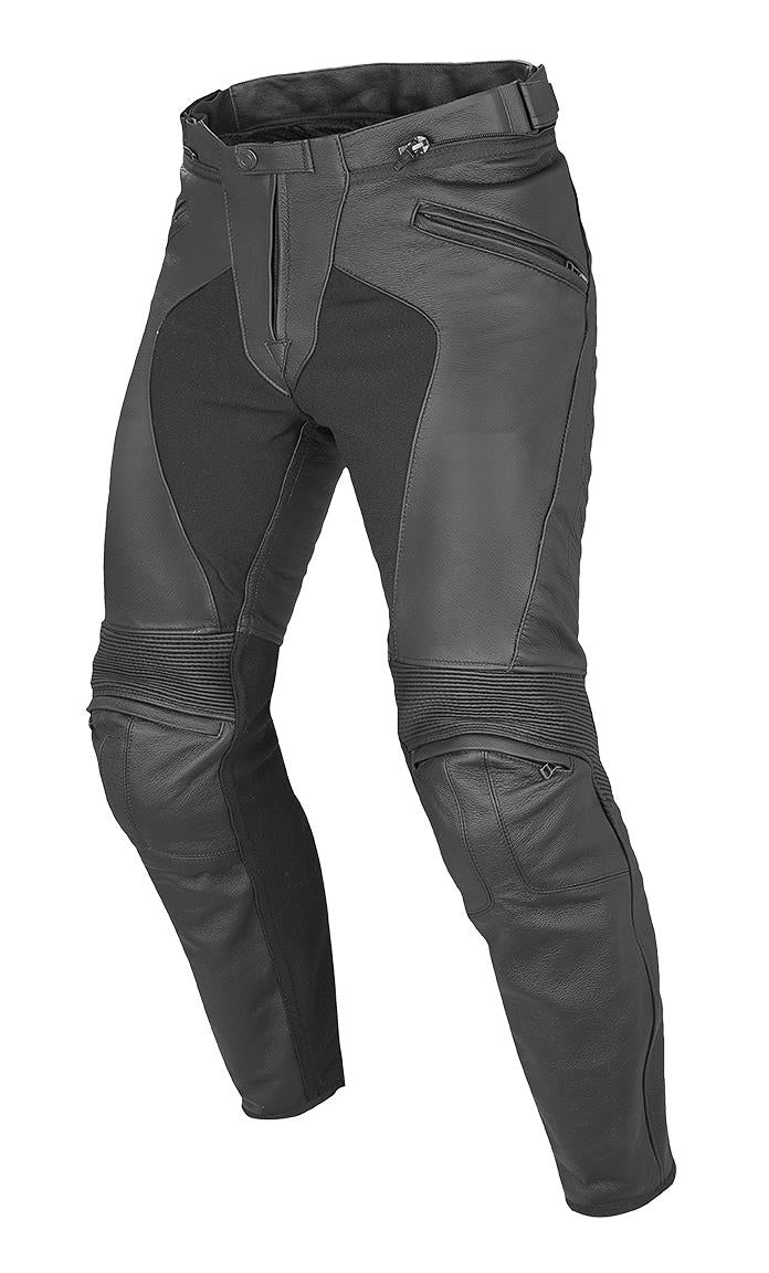 PONY C2 LEATHER PANTS BLACK