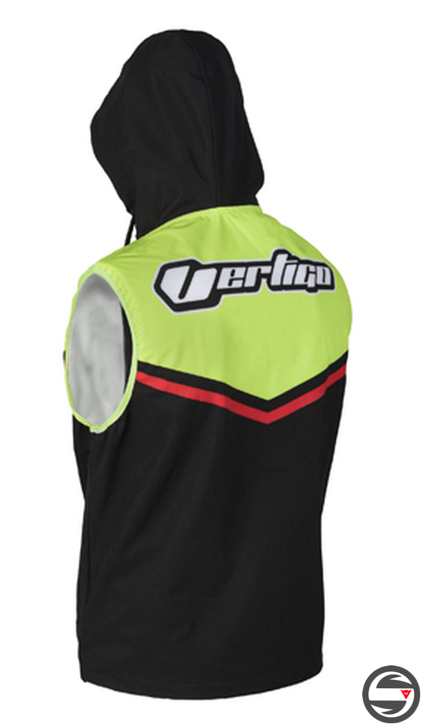 GILET SMANICATO TRIAL VERTIGO RIDER BLACK GREEN