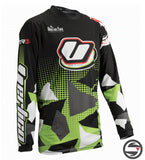 MAGLIA TRIAL VERTIGO NITRO BLACK GREEN