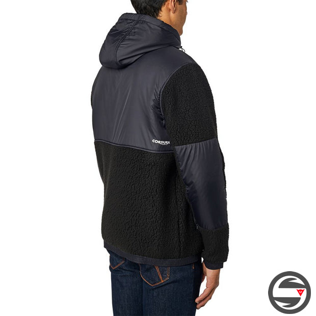 25943-001 FOX BLACK DAYTON ZIP FLEECE POLARTEC FELPA CERNIERA