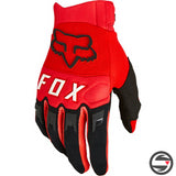 25796-110 DIRTPAW GLOVE RED FLUO FOX TOUCHSCREEN