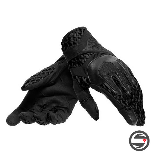AIR-MAZE UNISEX GLOVES 631 BLACK BLACK