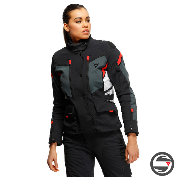 CARVE MASTER 3 LADY GORE-TEX JACKET 06C BLACK LAVA-RED
