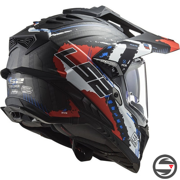 MX701 CARBON EXPLORER EXTEND MATT RED
