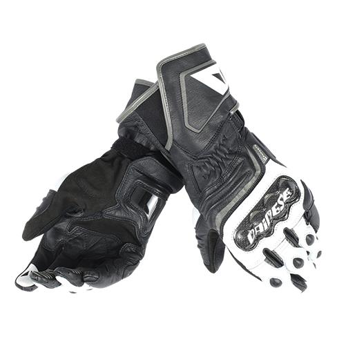 CARBON D1 LONG GLOVES V82 BLACK WHITE