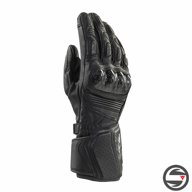 ST-03 LEATHER SPORT GLOVES BLACK BLACK CLOVER