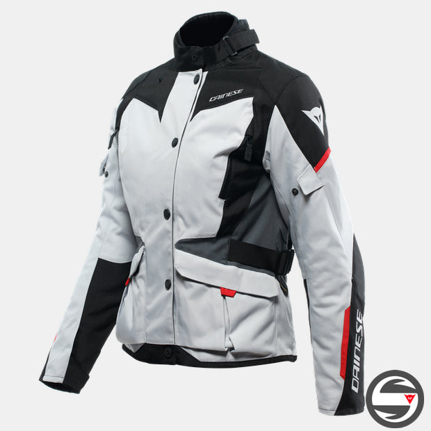 TEMPEST 3 D-DRY LADY JACKET 45G GLACIER GRAY LAVA RED