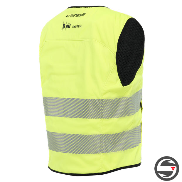 SMART JACKET MAN HI-VIS 041 YELLOW D-AIR AIRBAG