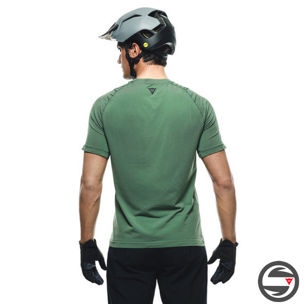 HGL BACIU SS TEE R39 MILITARY GREEN DAINESE BIKE JERSEY