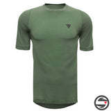 HGL BACIU SS TEE R39 MILITARY GREEN DAINESE BIKE JERSEY