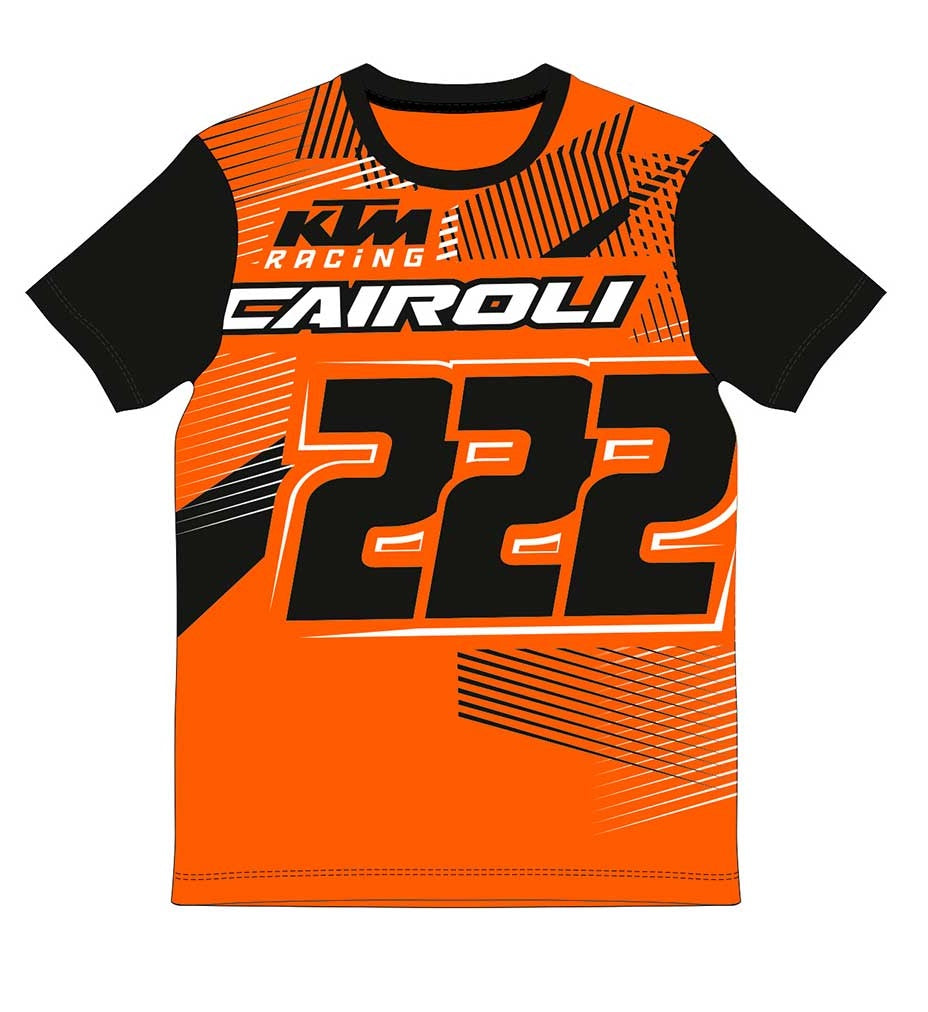 T-SHIRT WOMAN ORANGE CAIROLI KTM1213