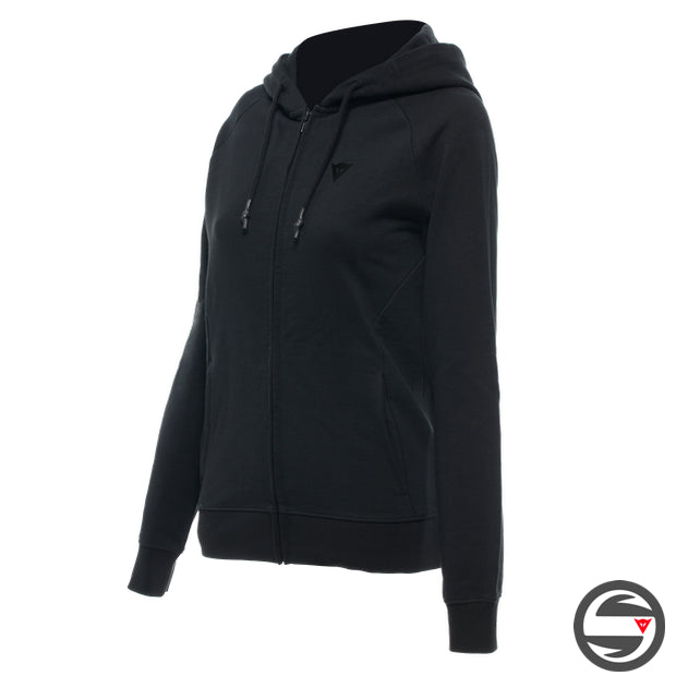 DAINESE HOODIE LOGO LADY 631 BLACK BLACK