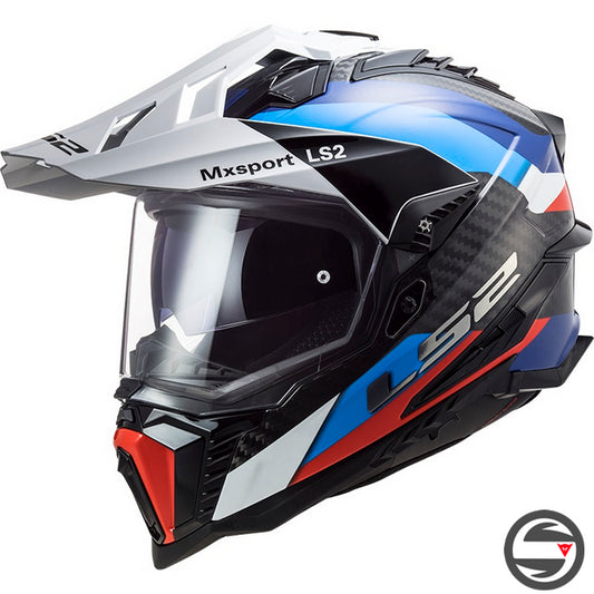 MX701 CARBON EXPLORER FRONTIER GLOSS BLUE ORANGE