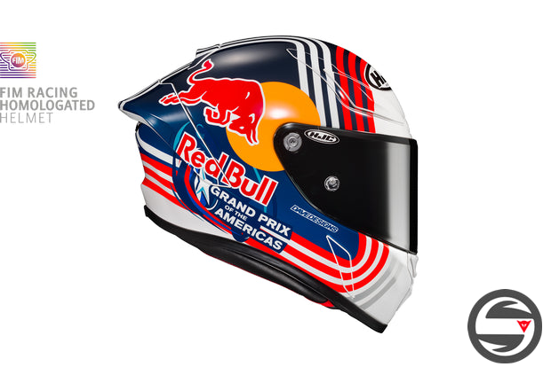 RPHA 1 RED BULL AUSTIN GP FIM HOMOLOGATED ECE 22.06