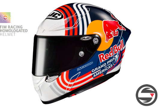 RPHA 1 RED BULL AUSTIN GP FIM HOMOLOGATED ECE 22.06