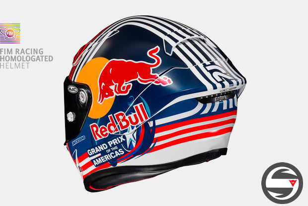 RPHA 1 RED BULL AUSTIN GP FIM HOMOLOGATED ECE 22.06