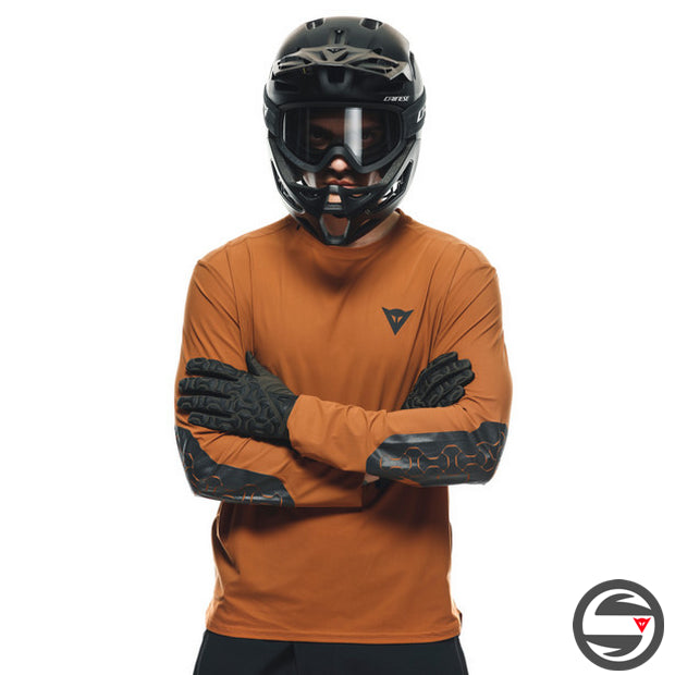 HGR JERSEY LS 33G TRAIL BROWN LONG SLEEVE