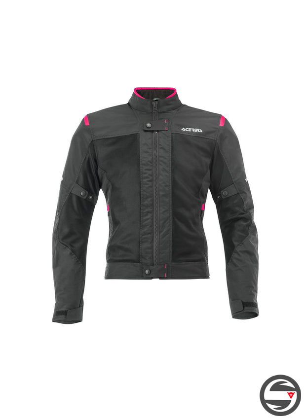 RAMSEY CE VENTED LADY JACKET 723 BLACK PINK