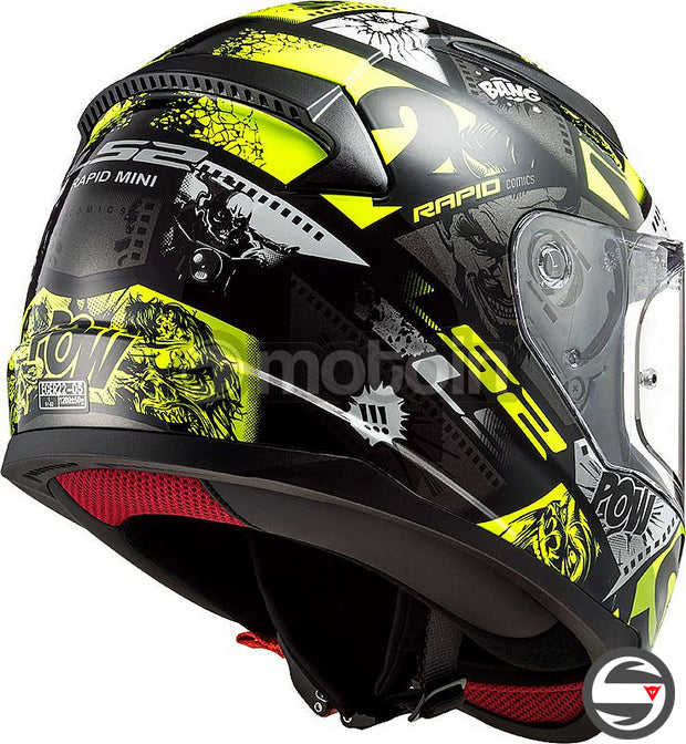 FF353J JUNIOR RAPID MINI VIGNETTE BLACK YELLOW