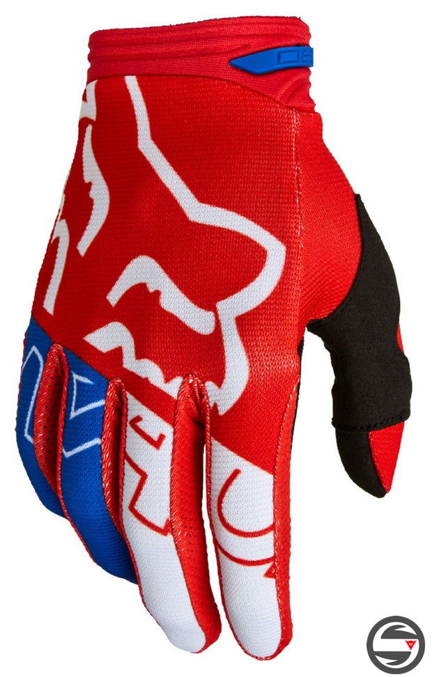 28156-574 180 SKEW WHITE RED BLUE GLOVE