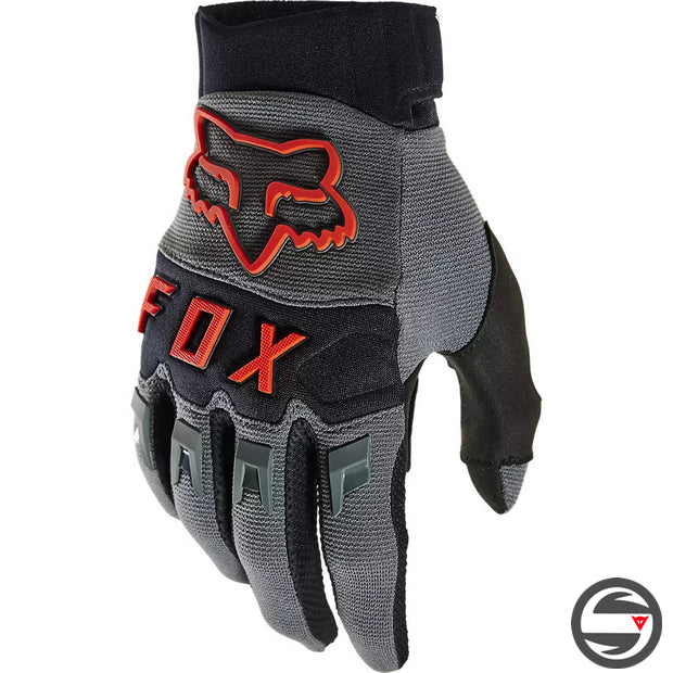 28698-037 DIRTPAW CE GLOVE GREY RED FOX TOUCHSCREEN