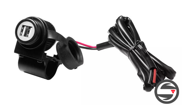 ACCMOTO2USB ADATTATORE CARICABATTERIA MOTO 12V