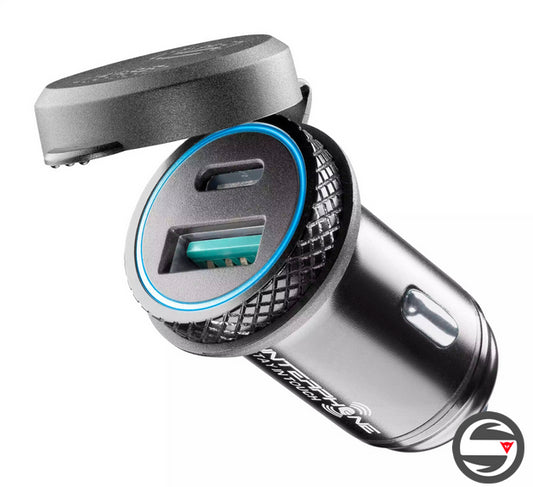 ACC2USB ADATTATORE USB+TYPE C PER ACCENDISIGARI