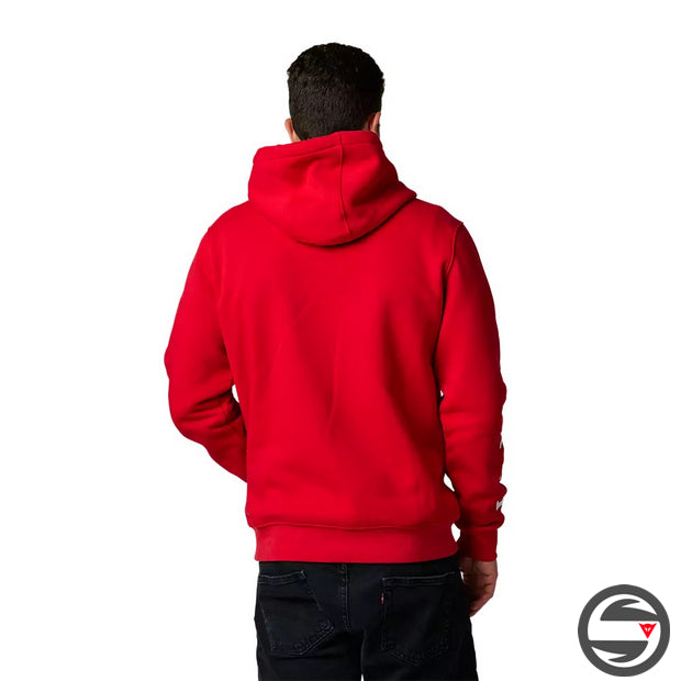 29849-122 TOXSYK PULLOVER FLEECE FOX FLAME RED