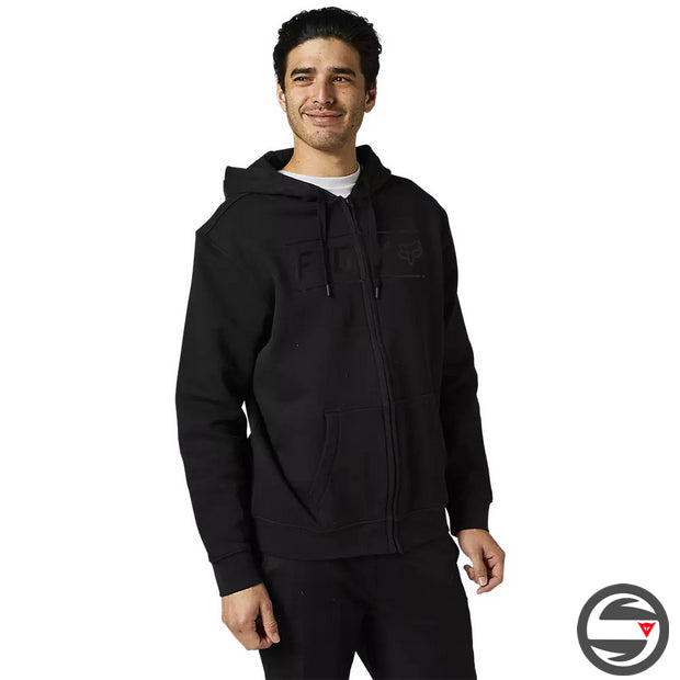 28651-021 PINNACLE ZIP FLEECE BLACK BLACK