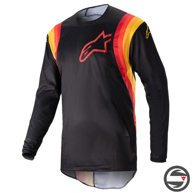 3762523 FLUID CORSA JERSEY 10 BLACK RED