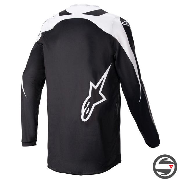 3761823 FLUID NARIN JERSEY 12 BLACK WHITE
