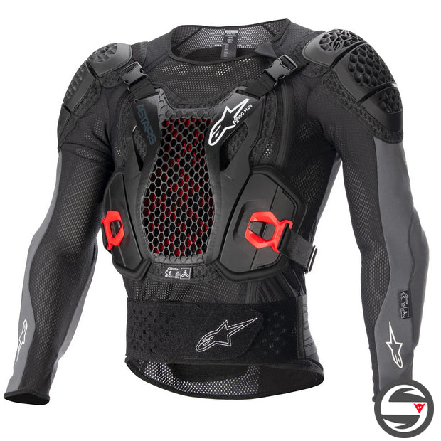 BIONIC PLUS V2 JACKET 1036 BLACK RED