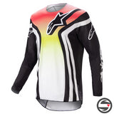 3761523 RACER SEMI JERSEY 1152 BLACK MULTICOLOR