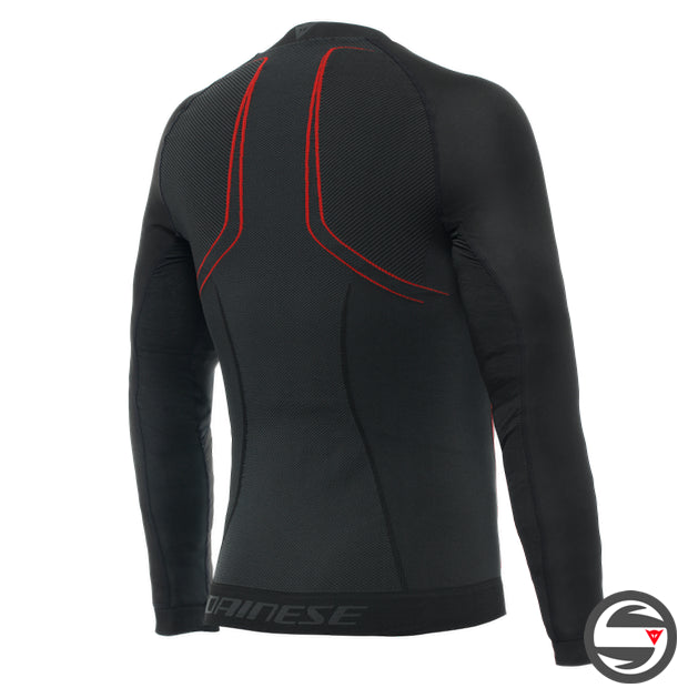 NO WIND THERMO LS 606 TEE BLACK RED