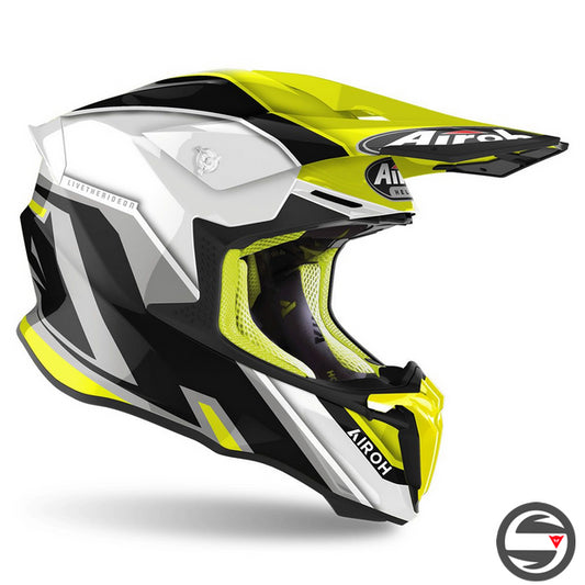 AIROH TWIST 2.0 SHAKEN YELLOW GLOSS TW2SH31