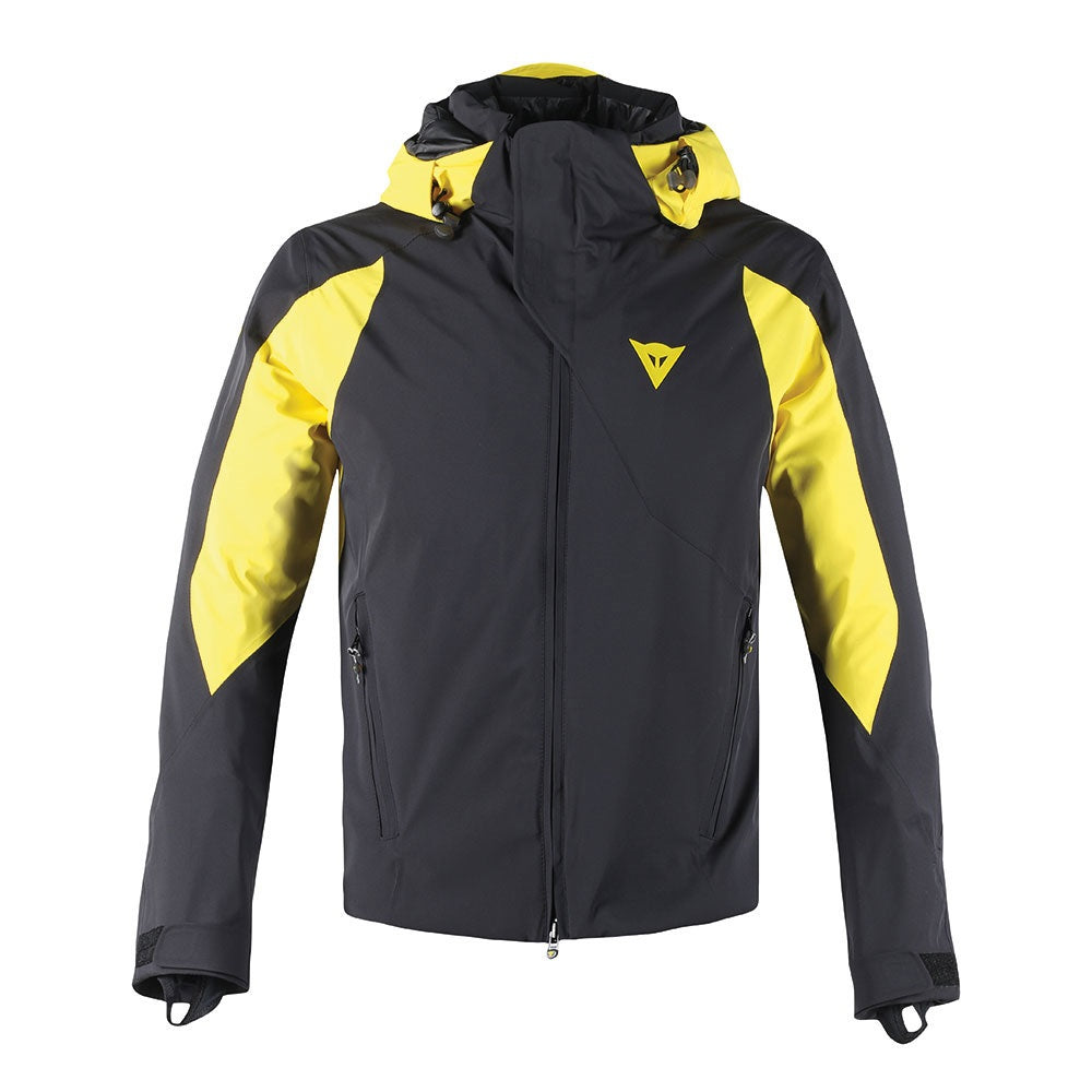 ROCA JACK D-DRY JACKET BLACK VIBRANT-YELLOW