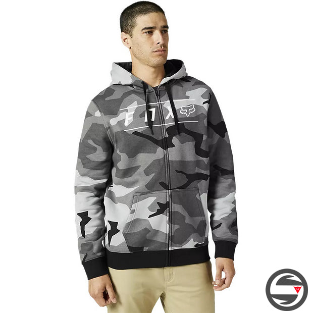 29358-247 PINNACLE CAMO ZIP FLEECE BLACK CAMO