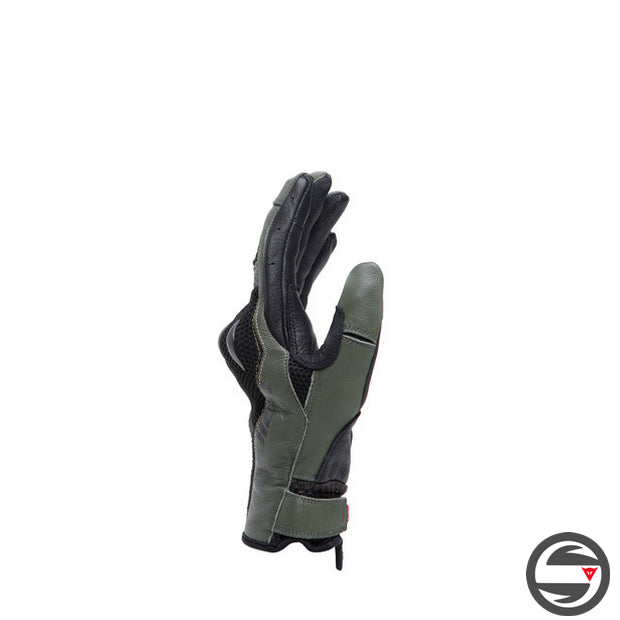 KARAKUM ERGO-TEK GLOVES 70H BLACK ARMY GREEN