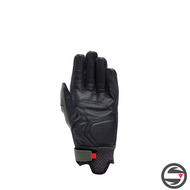 KARAKUM ERGO-TEK GLOVES 70H BLACK ARMY GREEN