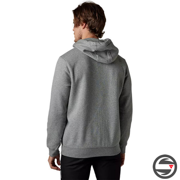 28651-185 PINNACLE ZIP FLEECE HEATHER GRAPHITE