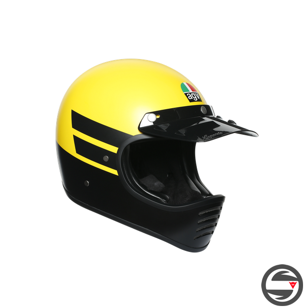X101 AGV MULTI 002 DUST MATT YELLOW BLACK