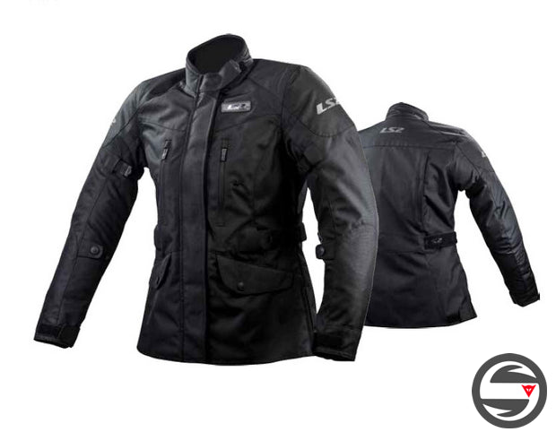 METROPOLIS LADY JACKET BLACK LS2