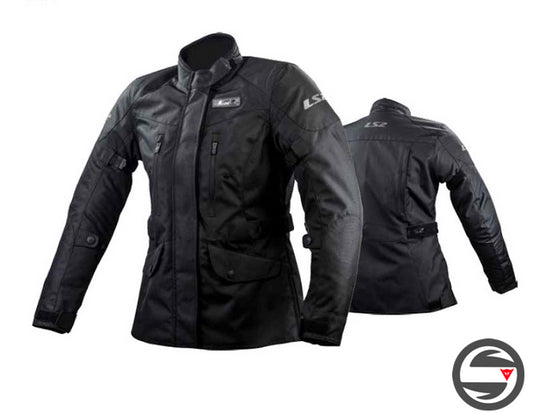 METROPOLIS LADY JACKET BLACK LS2