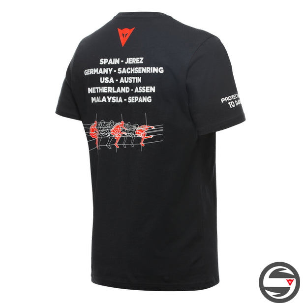 T-SHIRT RACING 001 BLACK