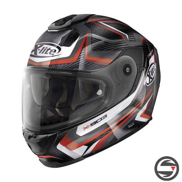 X-903 ULTRA CARBON WARMFLASH 063 BLACK RED