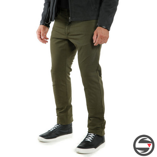 CASUAL SLIM TEX PANTS 118 OLIVE DAINESE