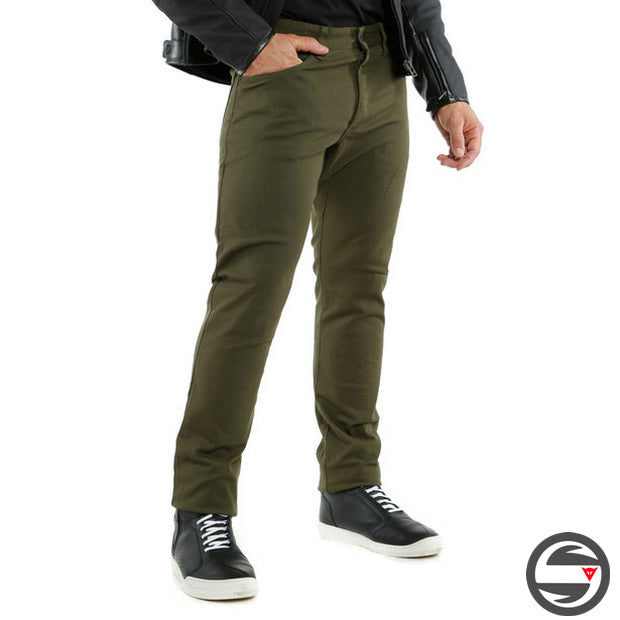 CASUAL SLIM TEX PANTS 118 OLIVE DAINESE