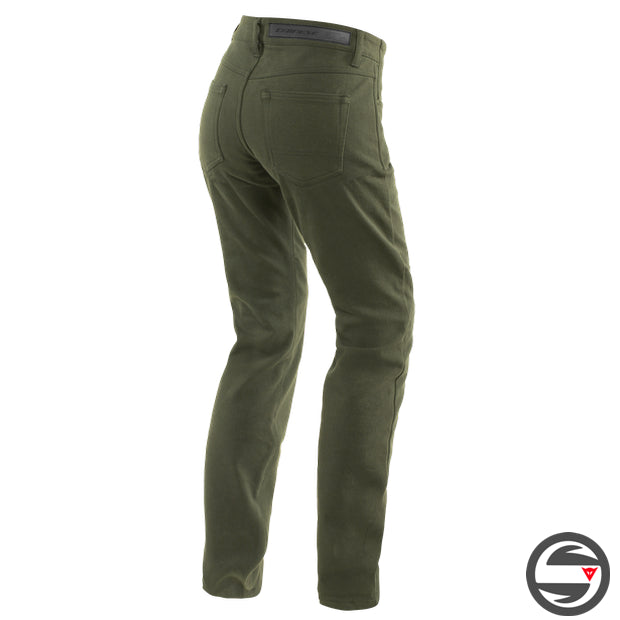 CASUAL SLIM LADY TEX PANTS 118 OLIVE DAINESE